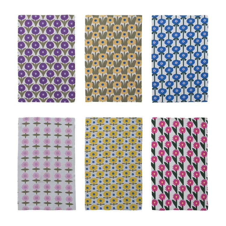 Printed Recycled Microfibre Tea Towels