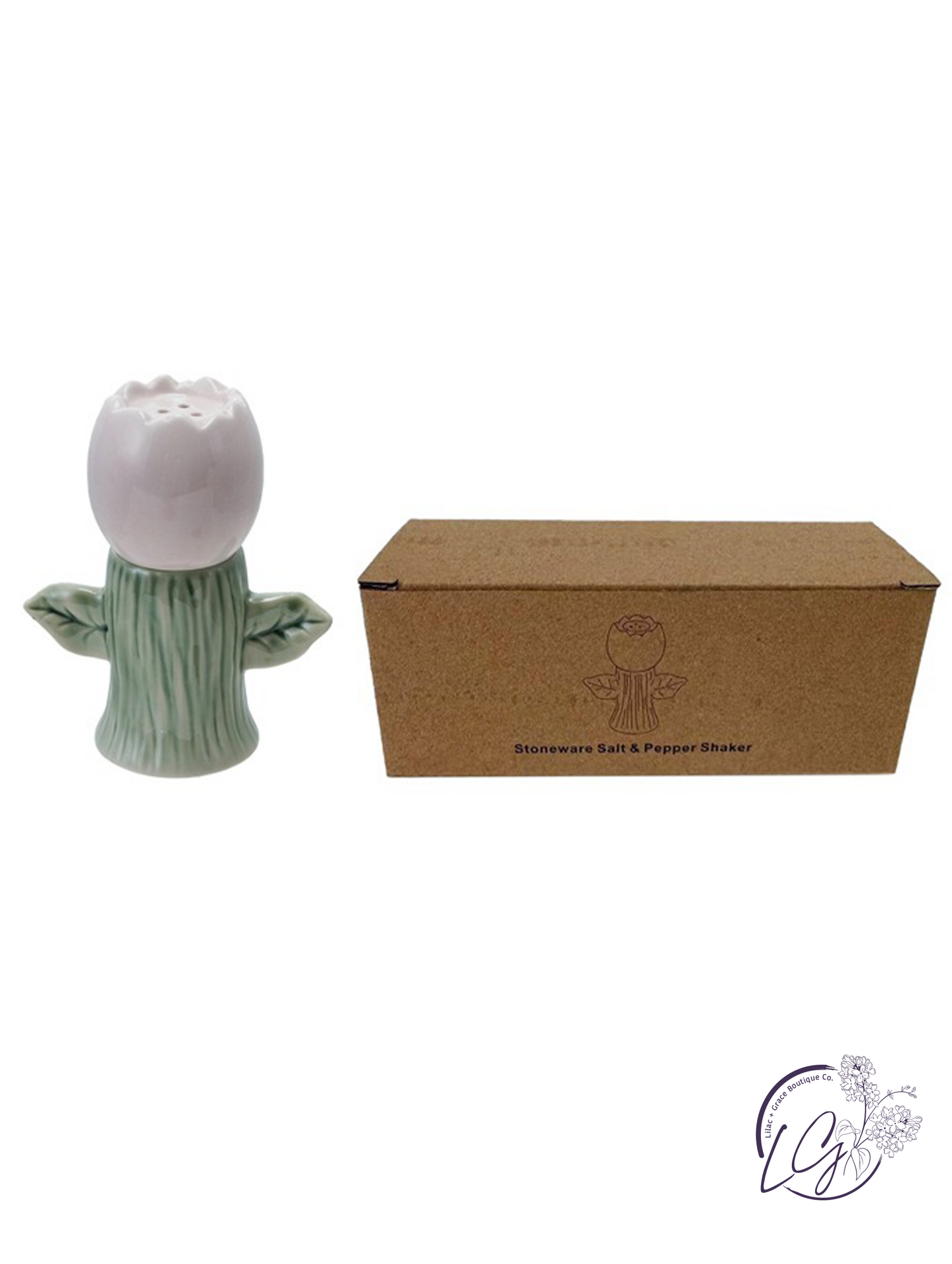 Tulip Stackable Salt & Pepper Shakers