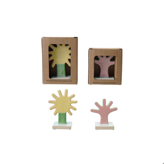 Stoneware Jewelry Holders