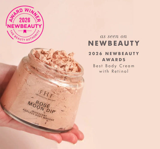 Rosé Moon Dip Iridescent Ageless Body Mousse