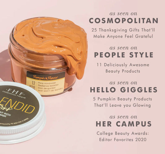 Splendid Dirt® Nutrient Mud Mask with Organic Pumpkin Puree