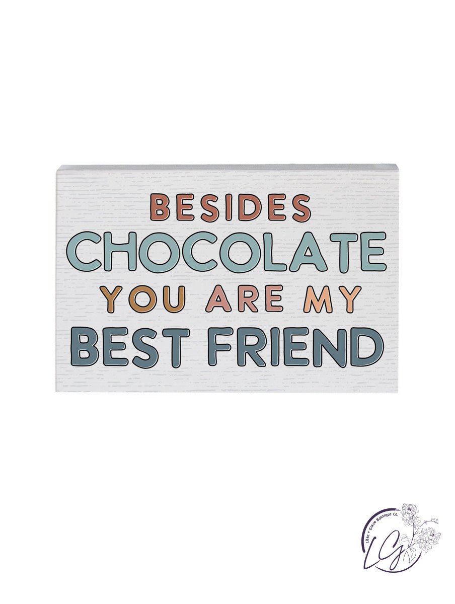 Decorative Blocks with Sayings 5.25"X3.5"