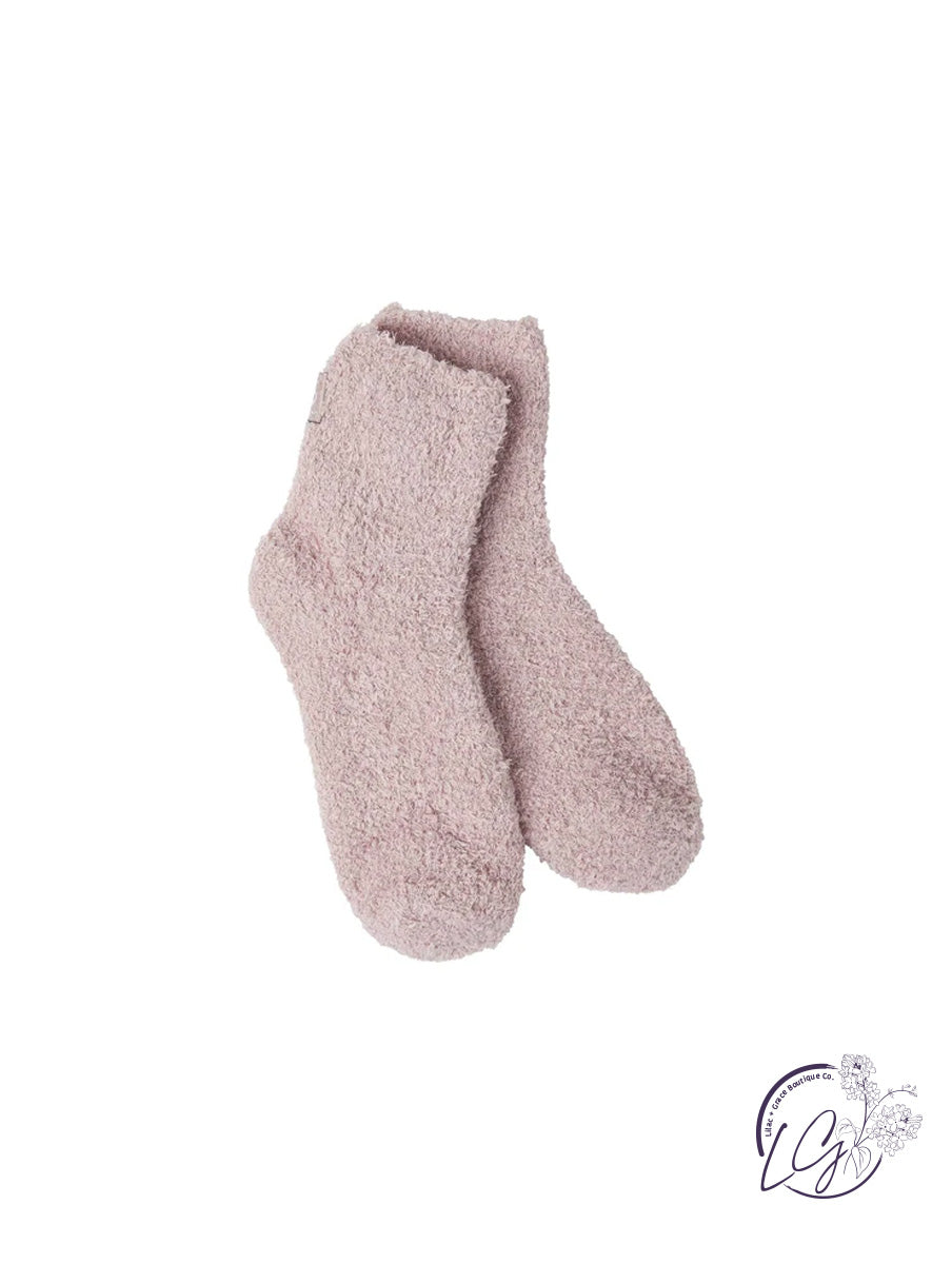 Cozy Quarter Socks With Grippers