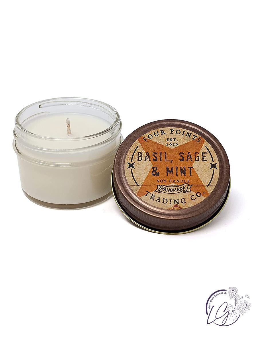 OutDoors Scent Soy Candles in a 4 oz Tin