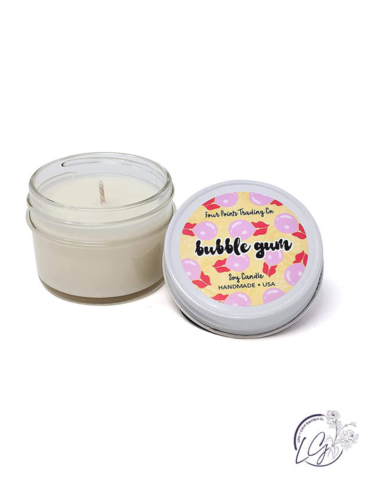 Candy Scented Soy Candles in a 4 oz Tin