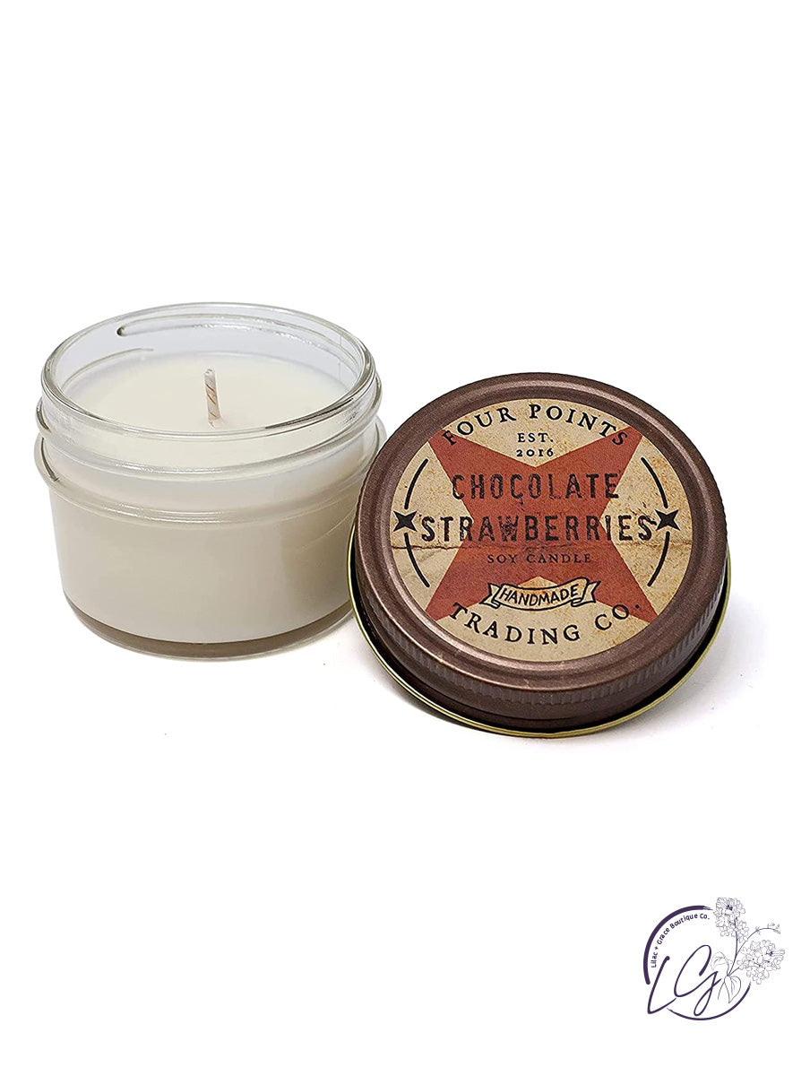 Candy Scented Soy Candles in a 4 oz Tin