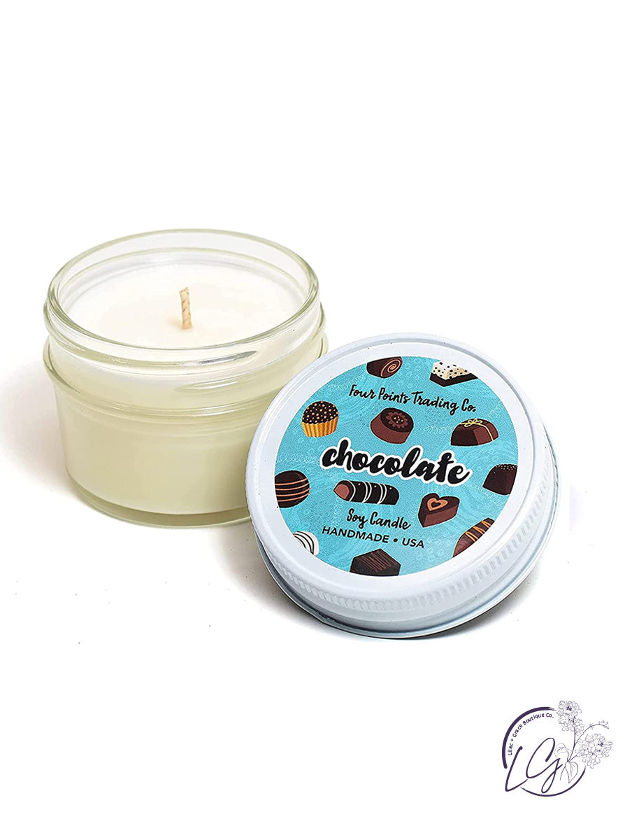 Candy Scented Soy Candles in a 4 oz Tin