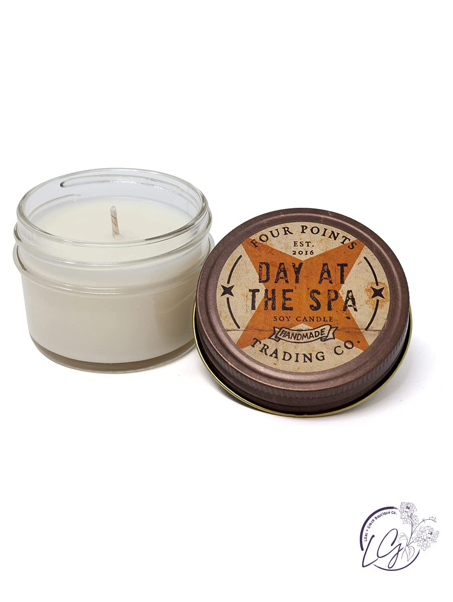 Holiday Scented Soy Candles in a 4 oz Tin