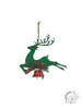 LEAPING REINDEER BELL HANGER