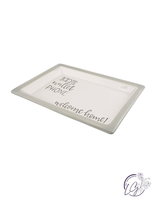 Keys Wallet Phone Trinket Tray