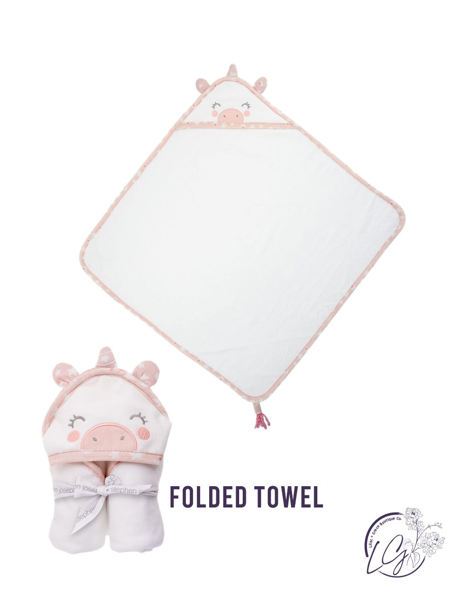 Kids Character Hooded Bath Towel