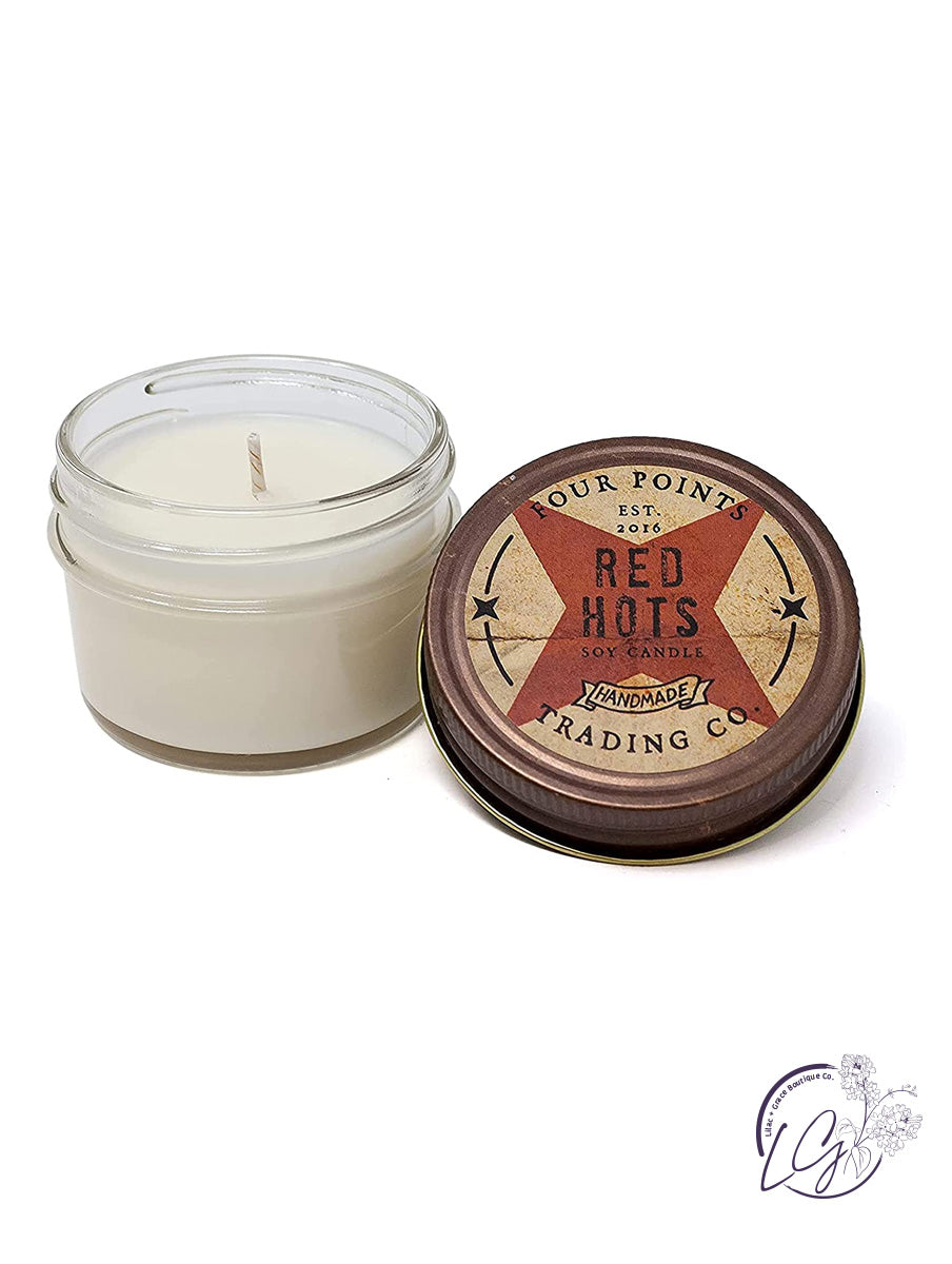 Candy Scented Soy Candles in a 4 oz Tin