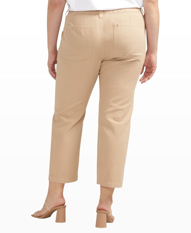 Curvy Aris Capri by Silver Jeans