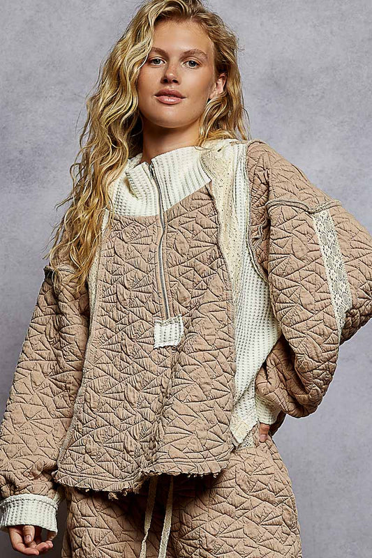 Haven Quilted Hoodie