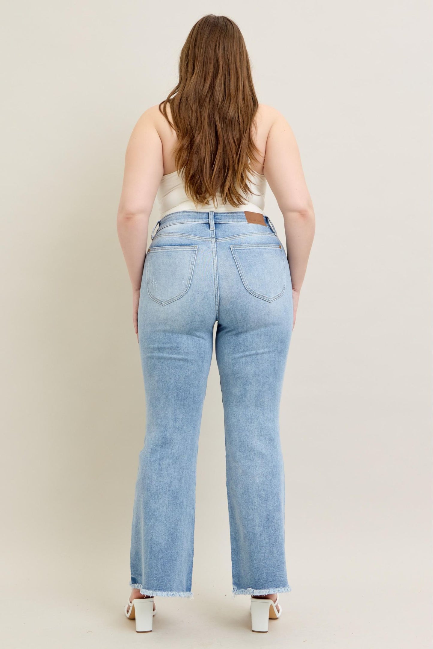 Thalia High Rise Flare Distressed by Judy Blue