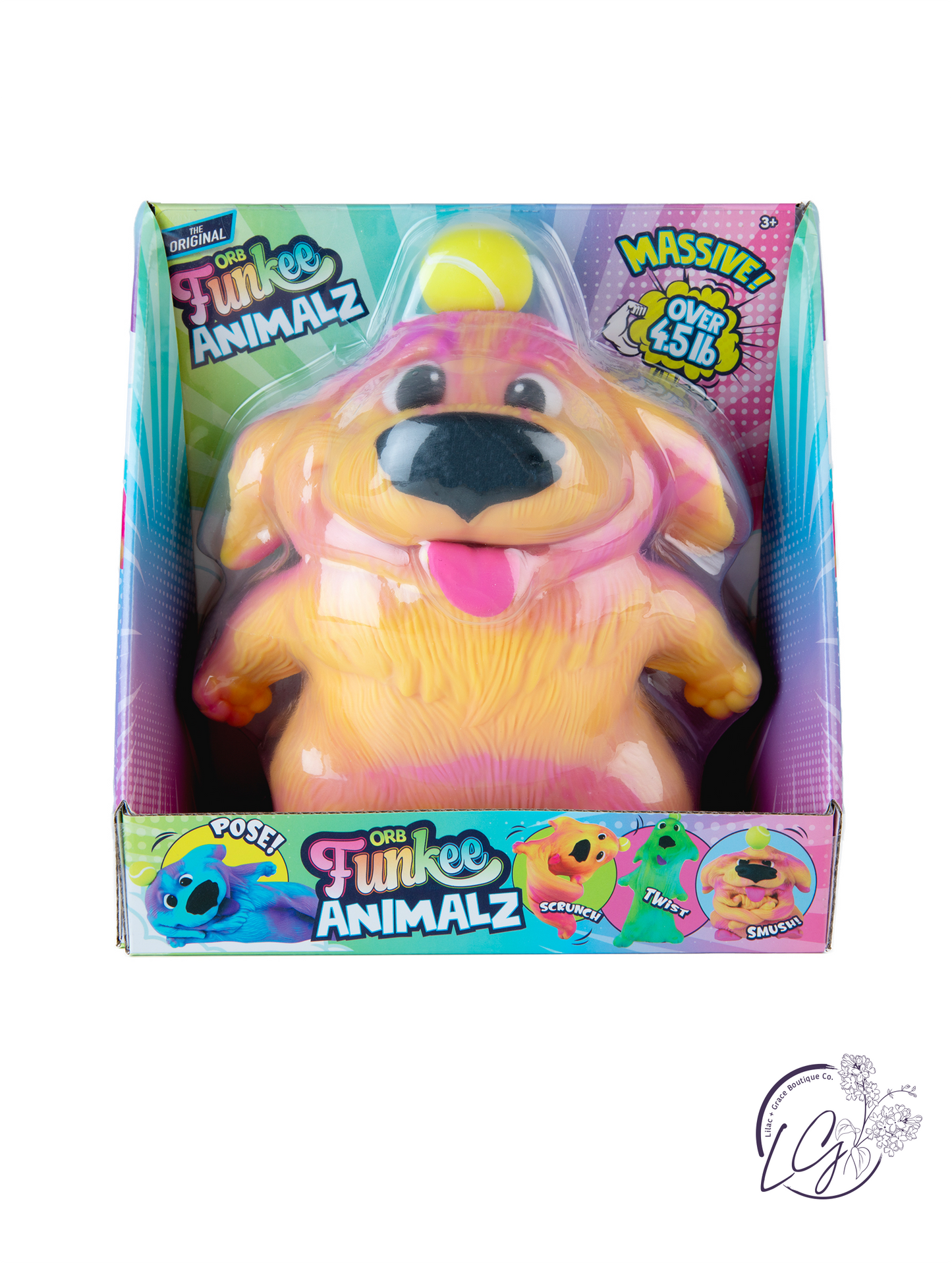 Funkee Animalz Dog Jumbo with Ball