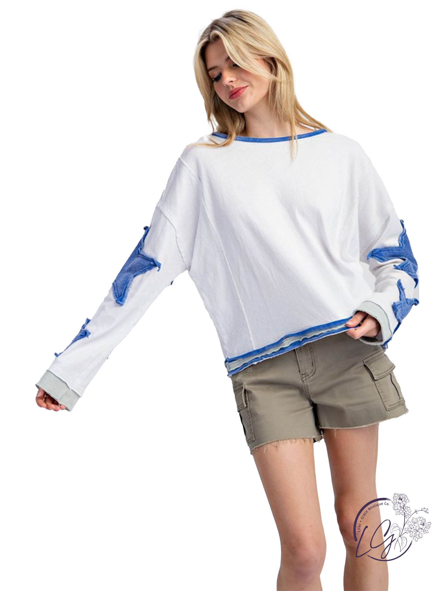 Curvy Stardrift Mineral Wash Top