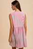 Blue Skies Bow Front Dress