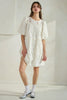 Porcelain Petal Babydoll Dress