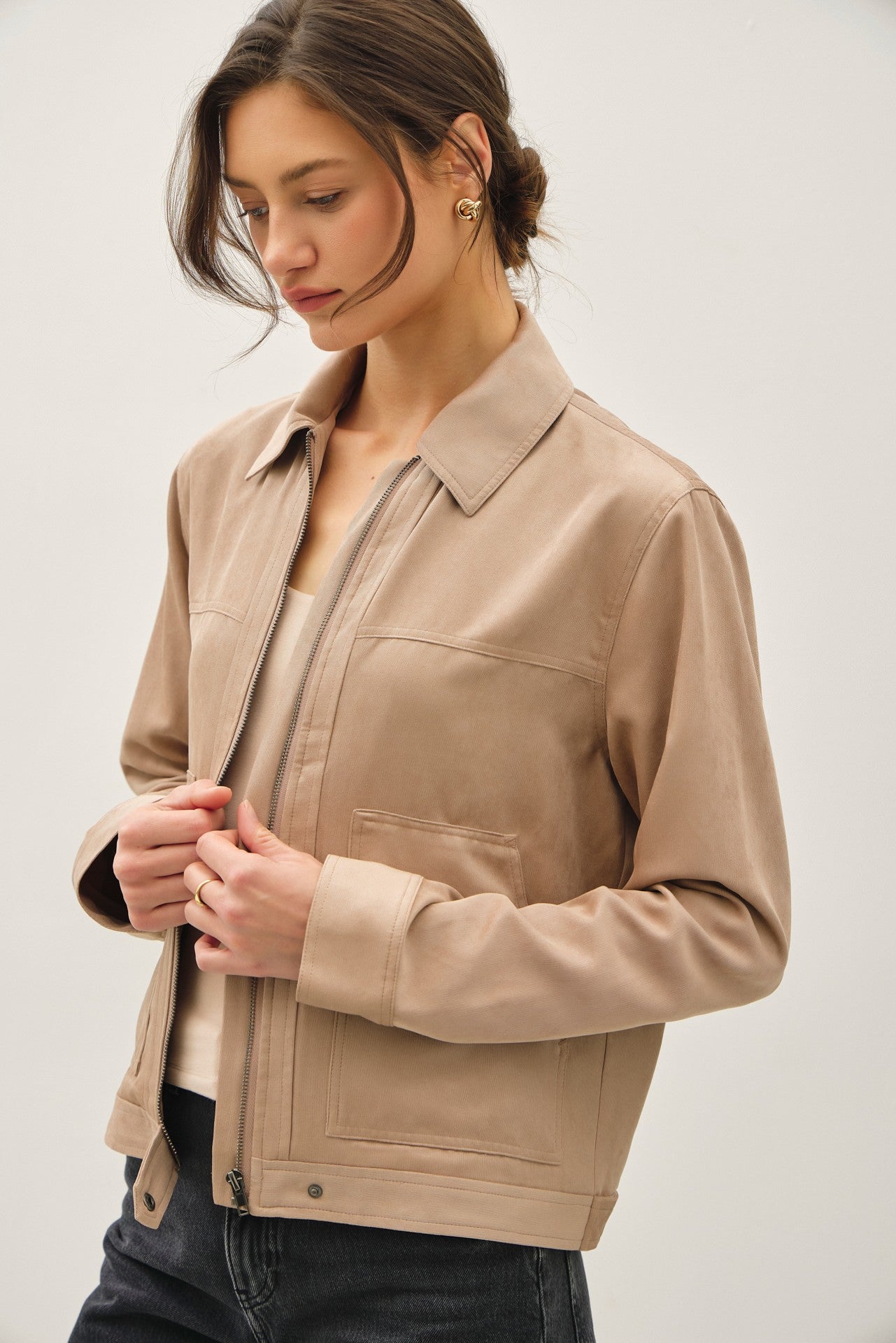 Daisy Zip-Up Jacket