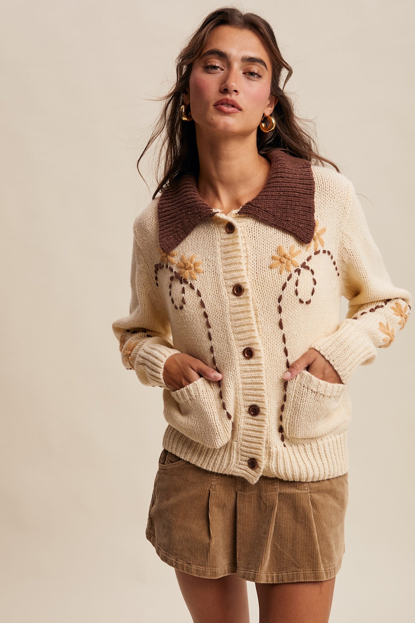 Twirl Petal Cardigan