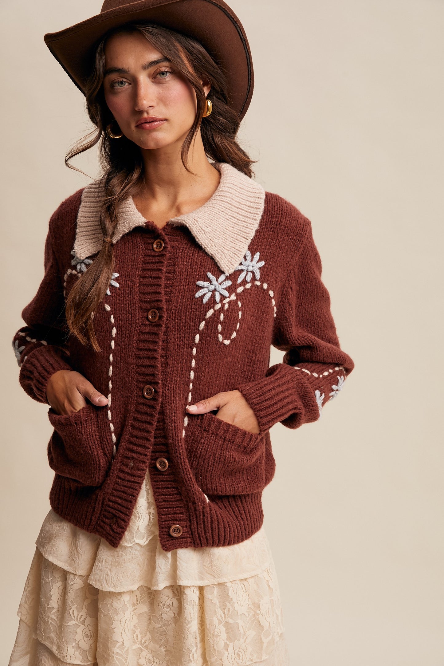 Twirl Petal Cardigan