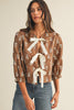 Prairie Rose Ribbon Blouse