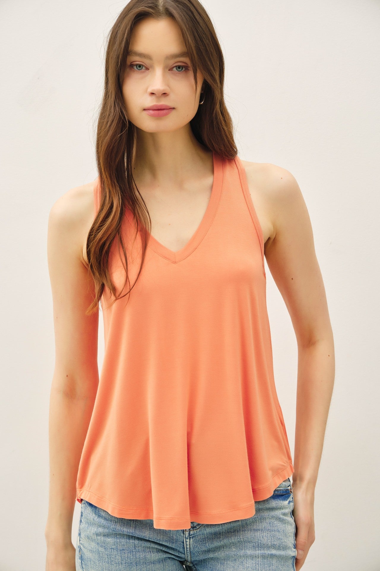 Playing Games V-Neck Tank Top