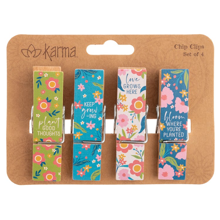 Colorful Assorted Chip Clips