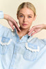 Willow Lace Chambray Shirt