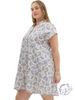 Curvy Wanderfield Off-Shoulder Mini Dress