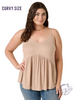 Curvy Time Melts Away Tank Top