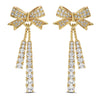 Hello Beautiful, Long Bow Earrings