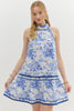 Lifted By Light Trim Mini Dress