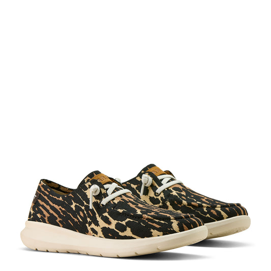 Hilo Leopard Graphic Knit Slip-On Sneaker by Ariat