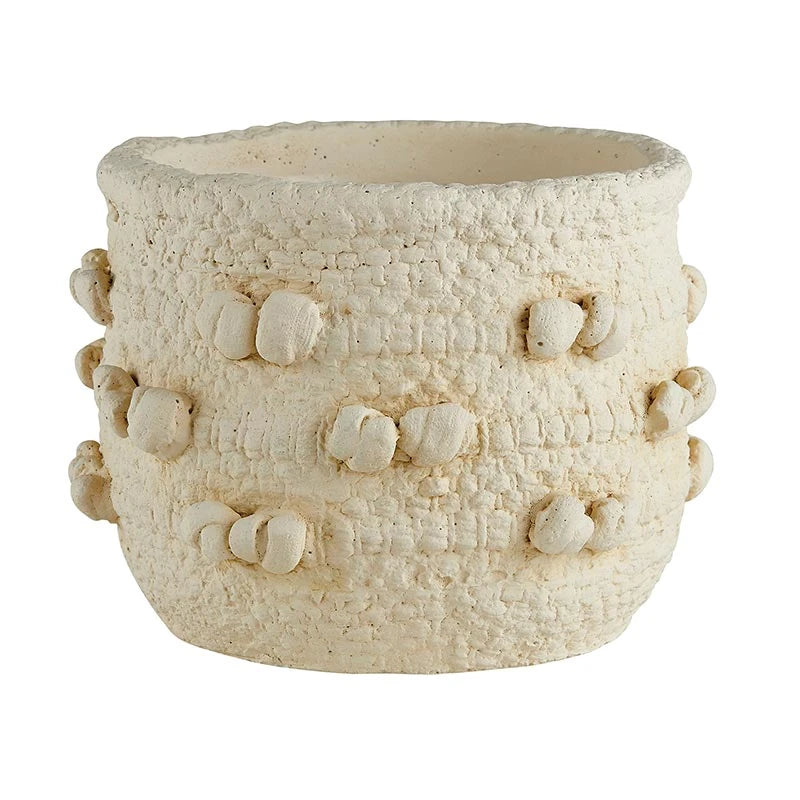 Cement woven Pot