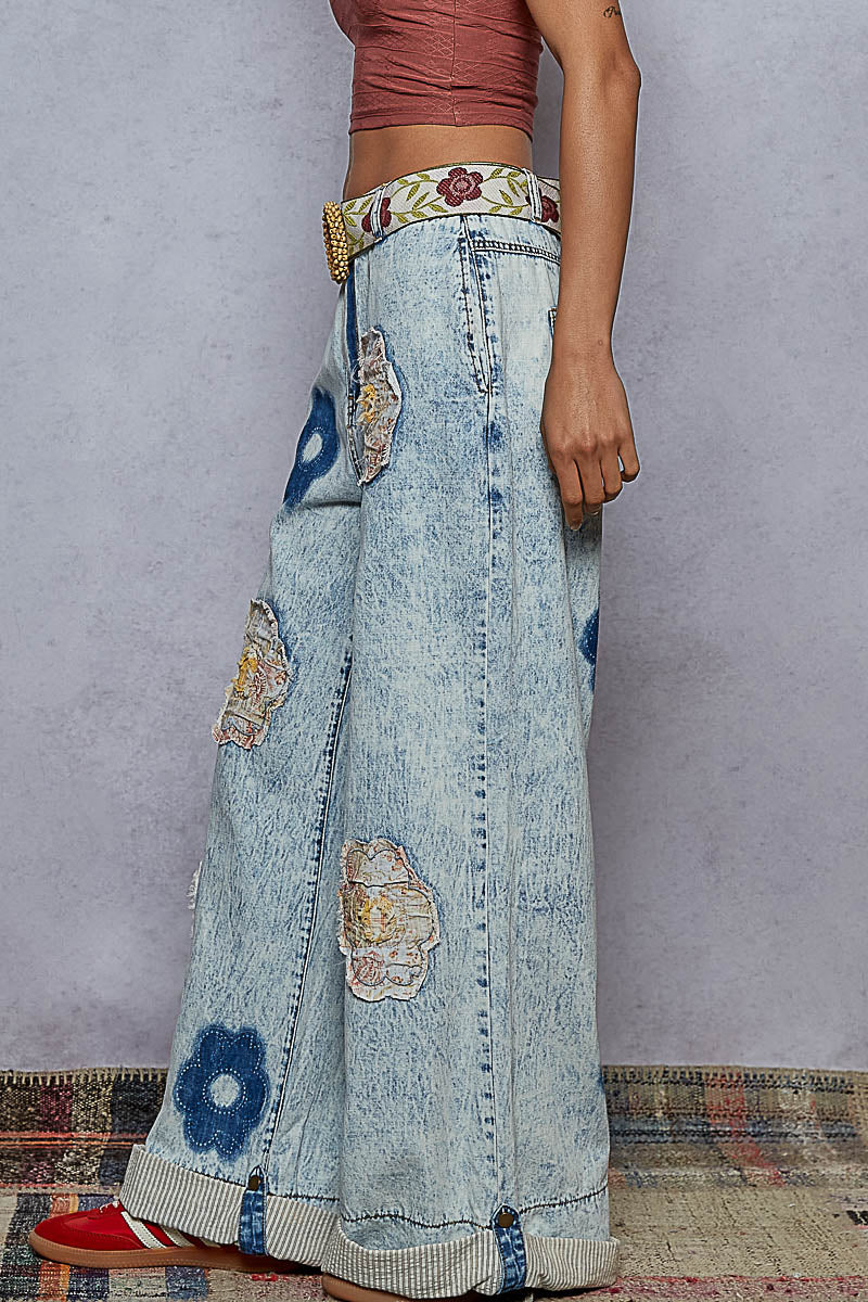 Vintage Blossom Denim