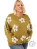 Curvy Rust In The Wind Sweater
