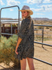 Western Winds Floral Printed Dress