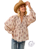 Dust Rolls V-Neck Top
