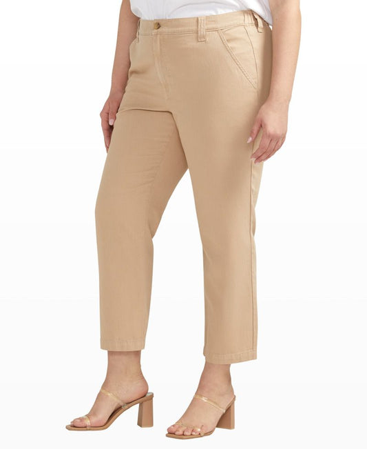 Curvy Aris Capri by Silver Jeans