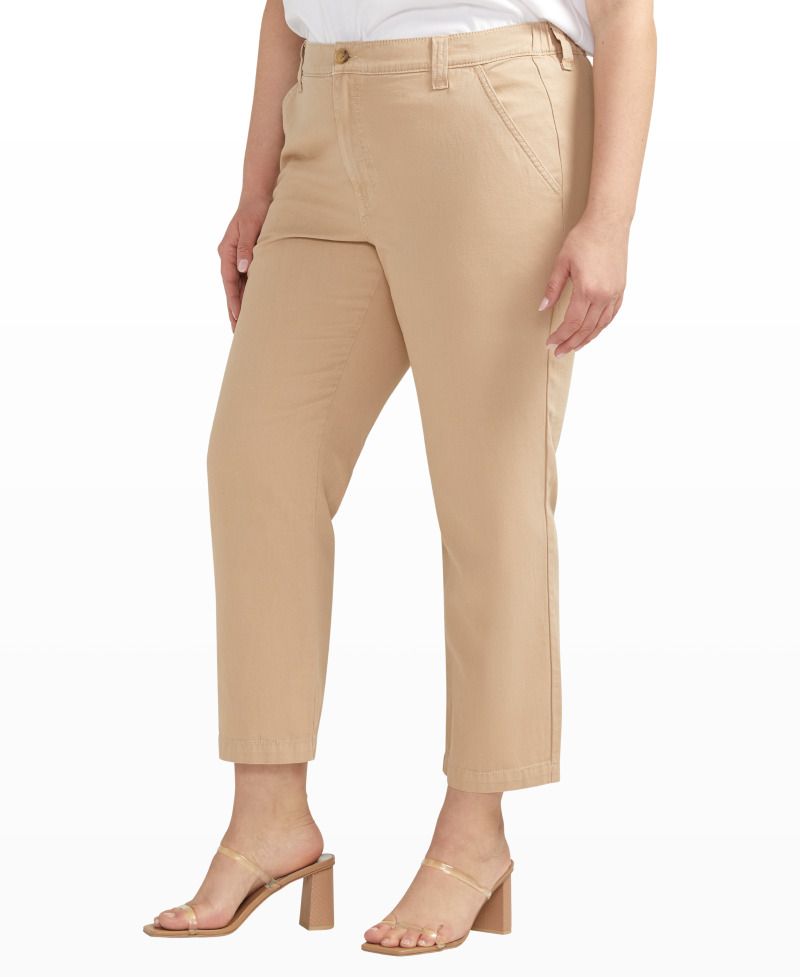 Curvy Aris Capri by Silver Jeans