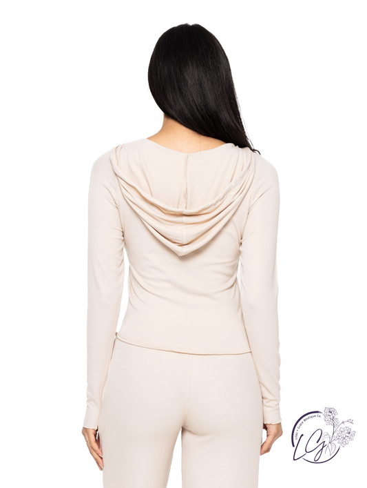 Bamboo Zen Henley Hoodie