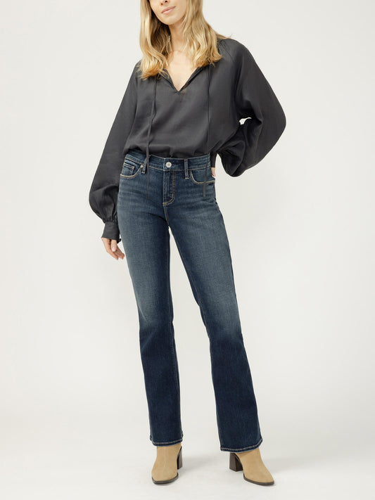 Indie Mid-Rise Stretch Bootcut By Silver Jeans