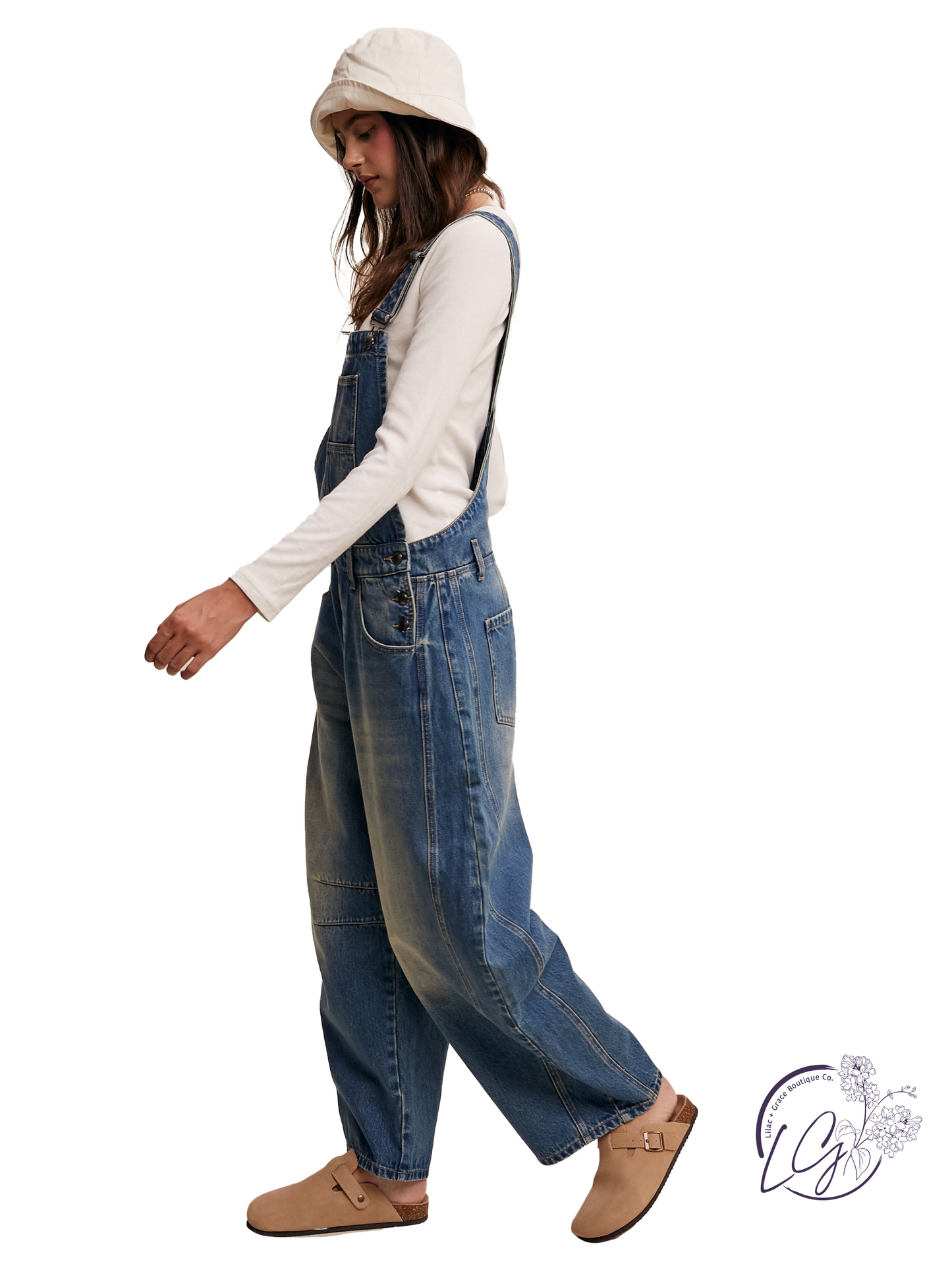 Stonepath Barrel Jean Overalls