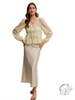 Moonlit Satin Flow Skirt
