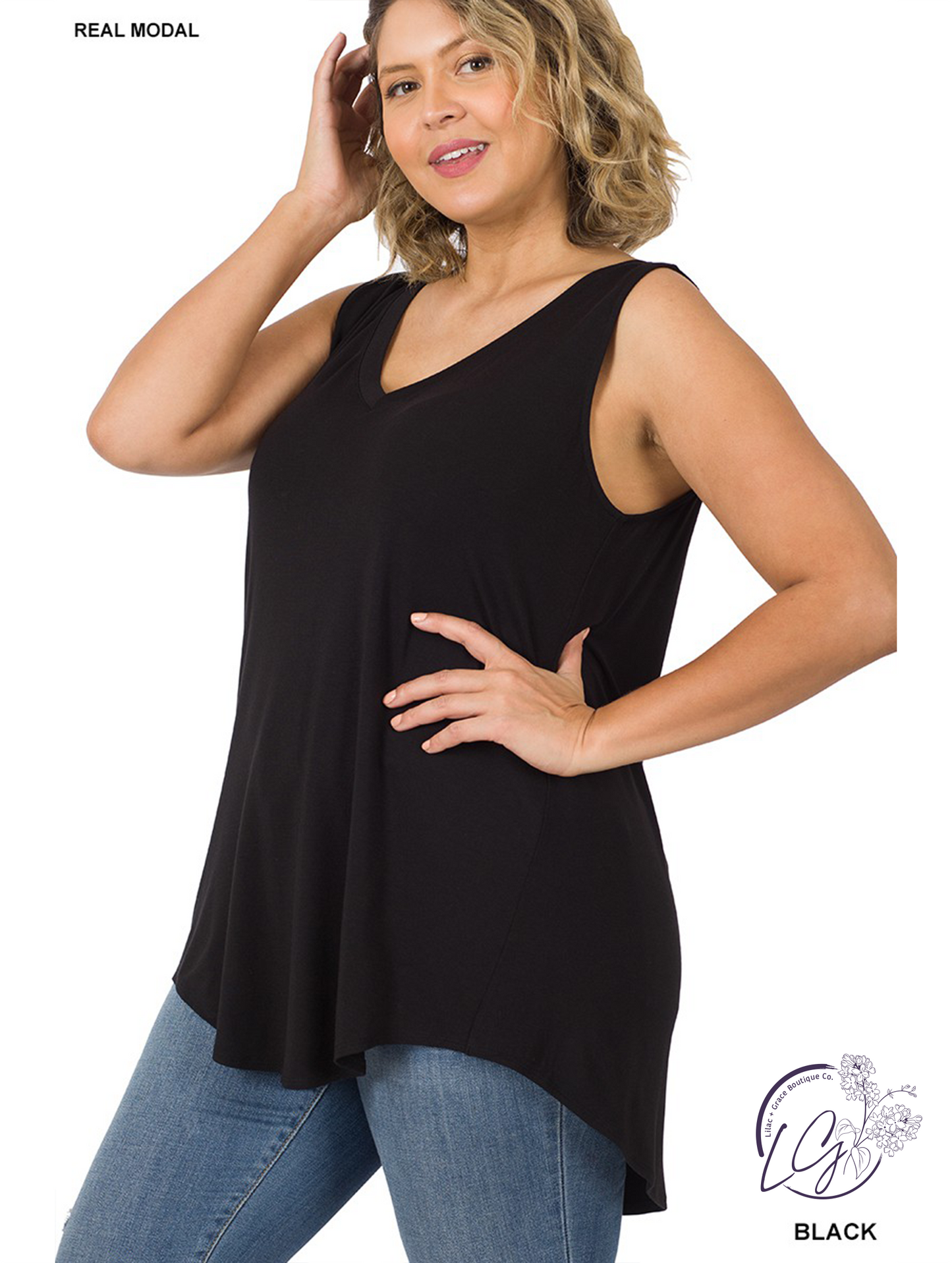 Curvy Smooth Vibe Tank