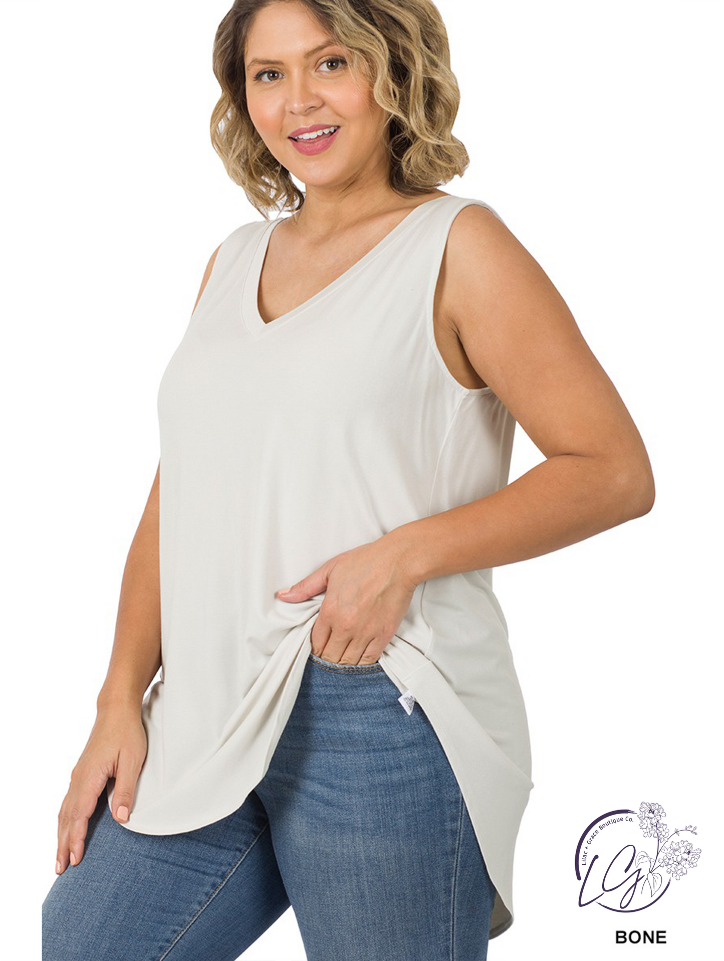 Curvy Smooth Vibe Tank