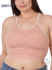 Curvy Fitness Washed Sport Bra