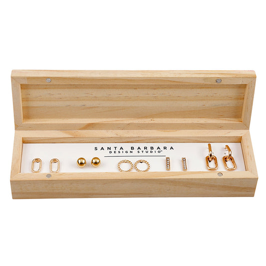 Boxed Earring- Golden Girl